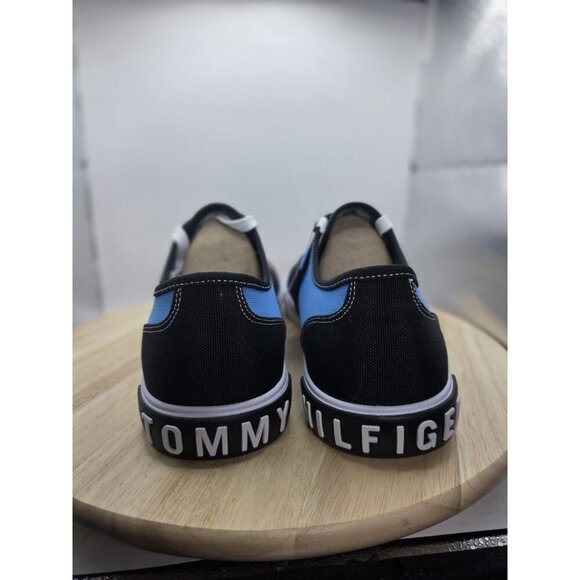 New Men's Tommy Hilfiger Ralen Blue/White/Black Size 13 Sneaker Shoes - Picture 5 of 7